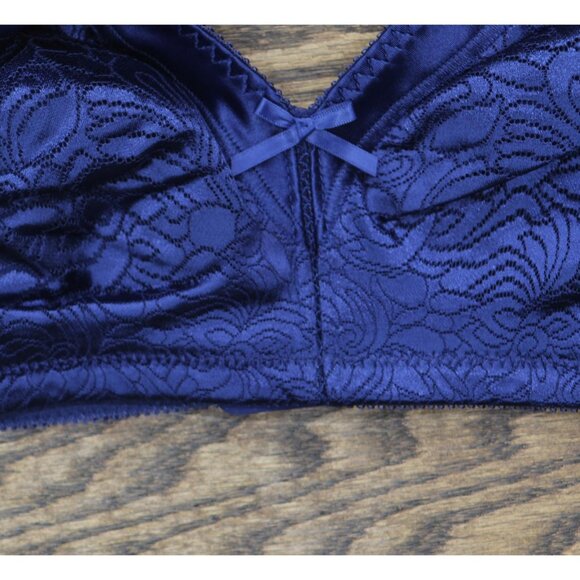 NWT Bali Bra Double Support M-Frame Cushioned Flexible Fit In The Blue 36C - Picture 9 of 11